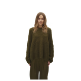 GILLIS-M STRICKPULLOVER - SMOKED OLIVE