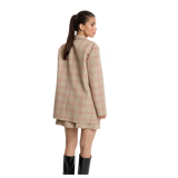 ALIX-THE LABEL - OVERSIZED CHECK BLAZER