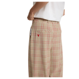ALIX-THE LABEL - BARREL CHECK PANTS