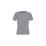 OTIS-M T-SHIRT - WHITE BLACK STRIPE