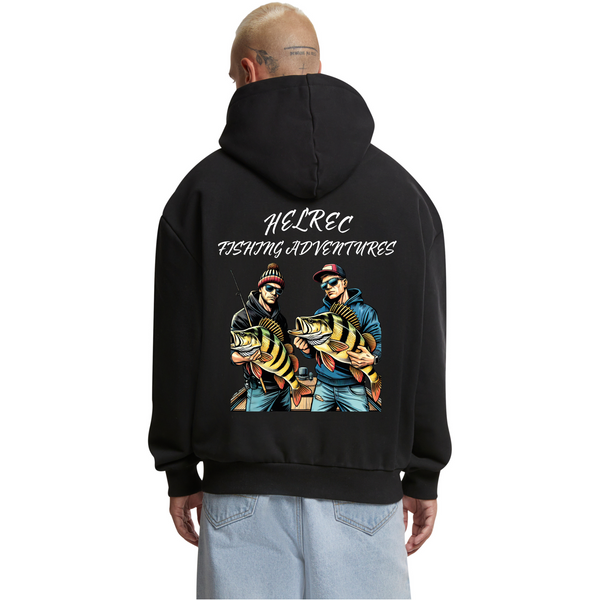 Helrec Fishing Adventures Hoodie Big Boys with Perch