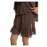 ALIX-THE LABEL - LACE RUFFLE SKIRT