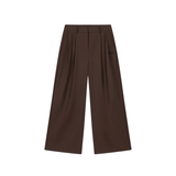 ALIX-THE LABEL - WIDE LEG PANTS BROWN