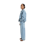 BARREL DENIM PANTS