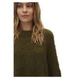 GILLIS-M STRICKPULLOVER - SMOKED OLIVE