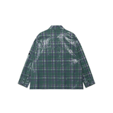 ALIX-THE LABEL - SEQUINS CHECK BLOUSE
