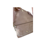 Statement Tasche mit Fransen – Dusty Pink