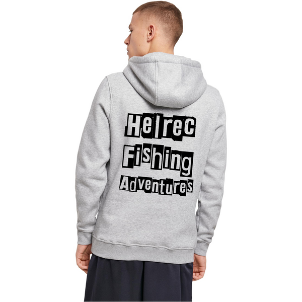 Helrec Fishing Adventures Hoodie Patch Grey