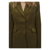 Satinblazer - Smoked Olive