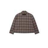 Cropped Check Blazer - ALIX-THE LABEL