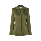 Satinblazer - Smoked Olive