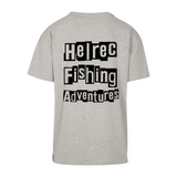 Helrec Fishing Adventures Heavy Shirt Patch Grey Black