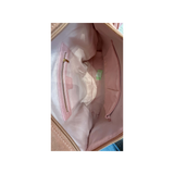 Statement Tasche mit Fransen – Dusty Pink