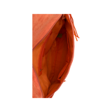 Statement Tasche mit Fransen – Orange