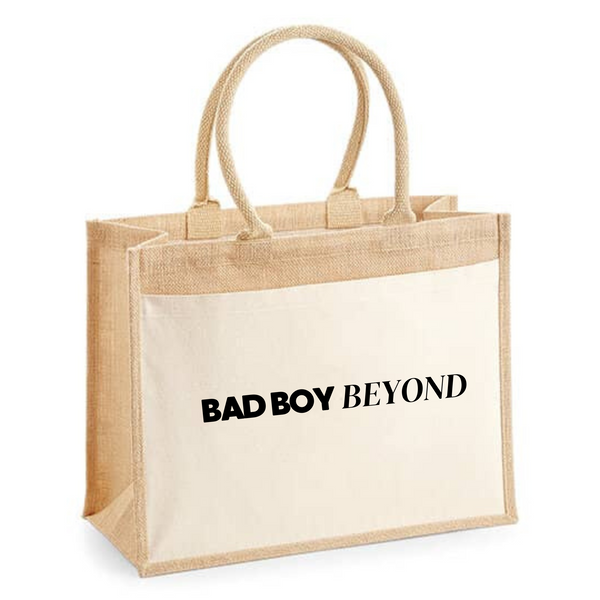 Jute Shopper Bad Boy Beyond