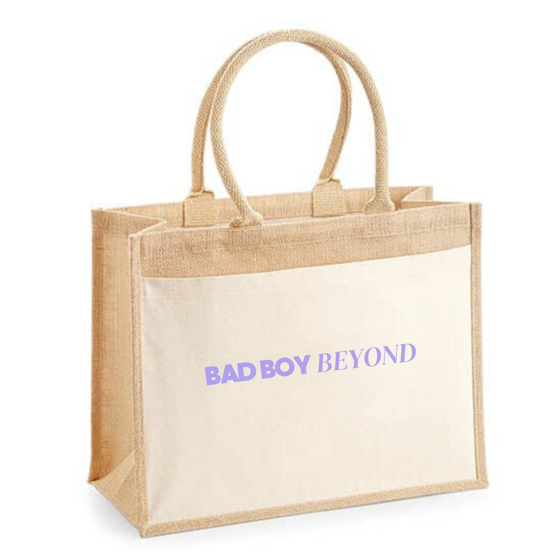 Jute Shopper Bad Boy Beyond