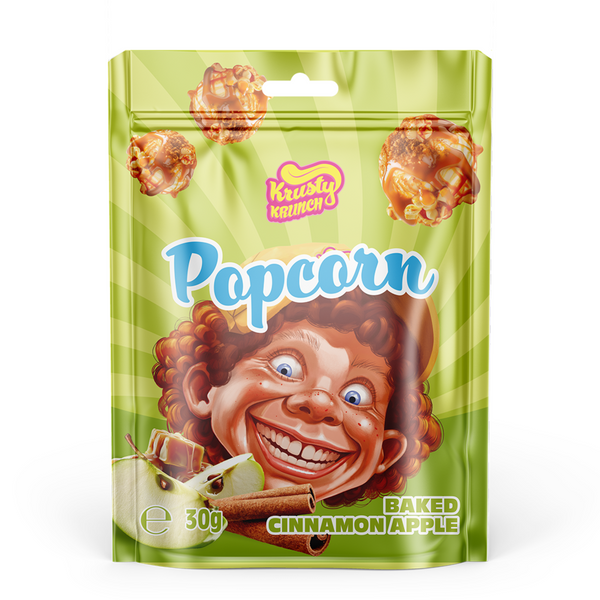 Krusty Krunch Baked Cinnamon Apple Popcorn 30g