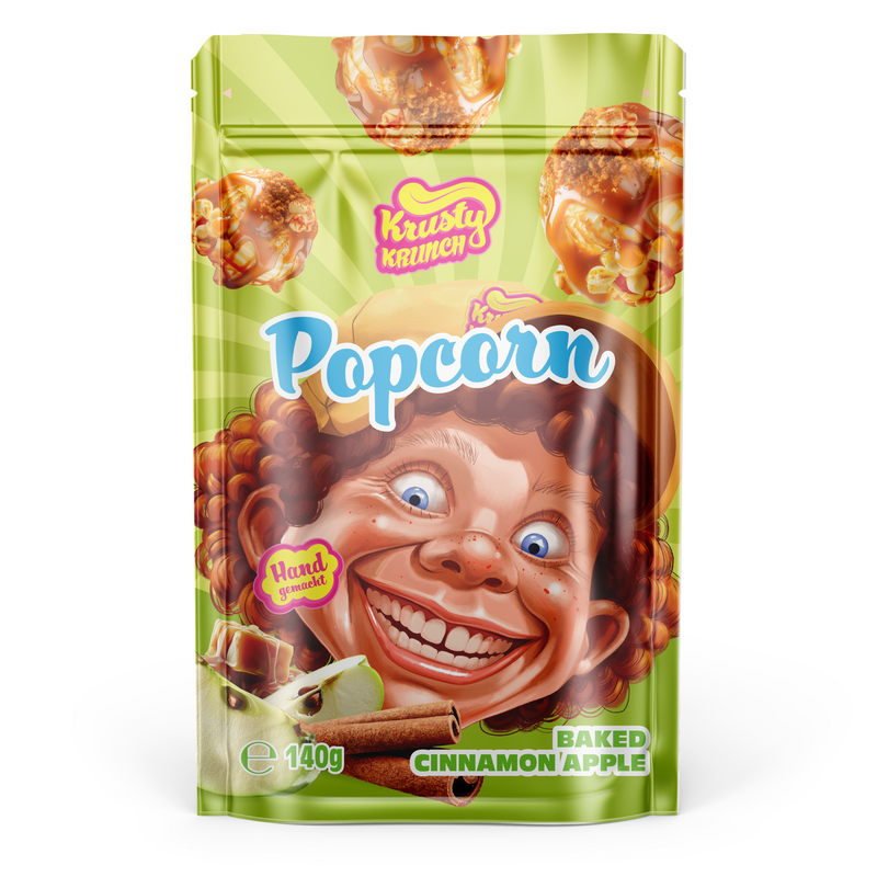 Krusty Krunch Baked Cinnamon Apple Popcorn 140g