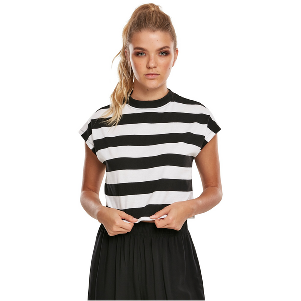 Stripe Short Tee Shirt