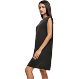 Modal Padded Shoulder Dress