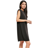 Modal Padded Shoulder Dress