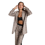 Leopard Blazer