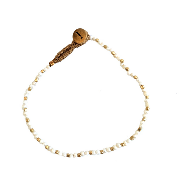 Bracelet Lulu Stone Dot Pearl