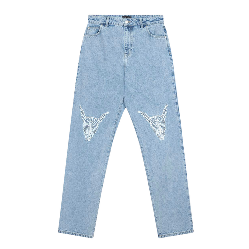 Denim Bull Pants