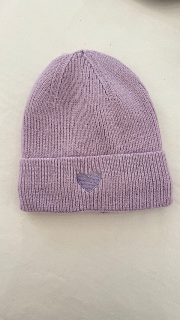 Beanie-Mütze Flieder