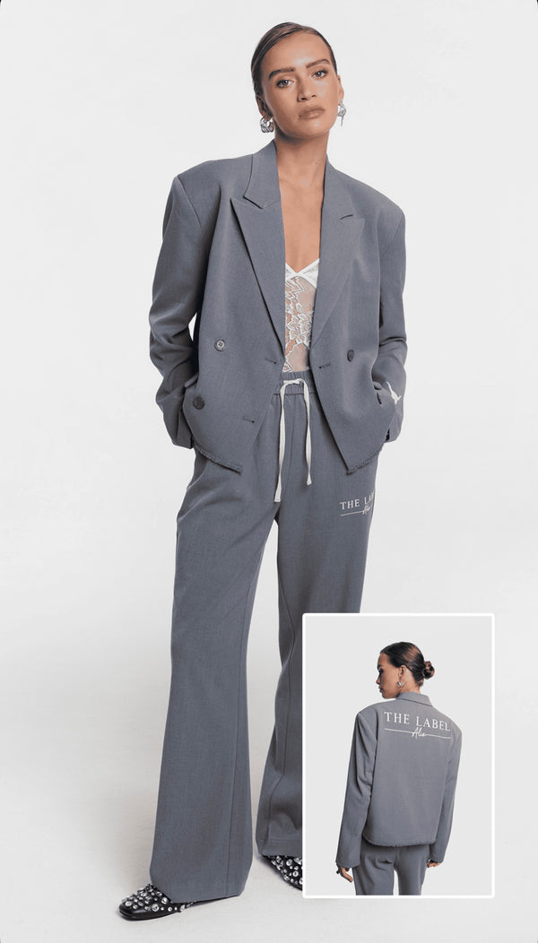 DOUBLE BREASTED BLAZER