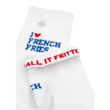 I Love French Fries Socks