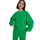 Embroidered A Sweater