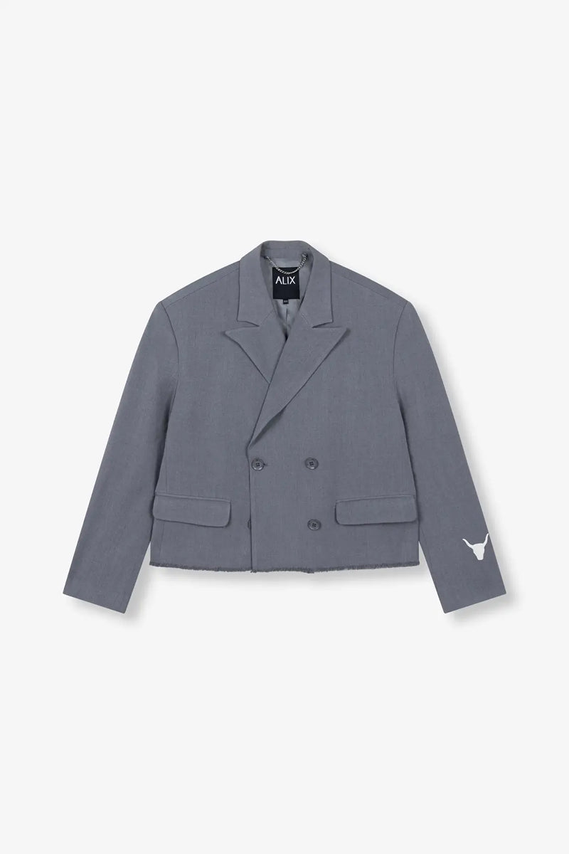 DOUBLE BREASTED BLAZER