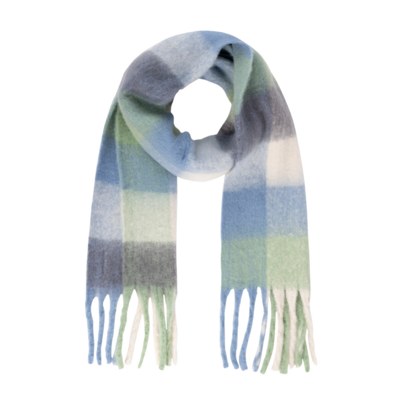 Thia check scarf